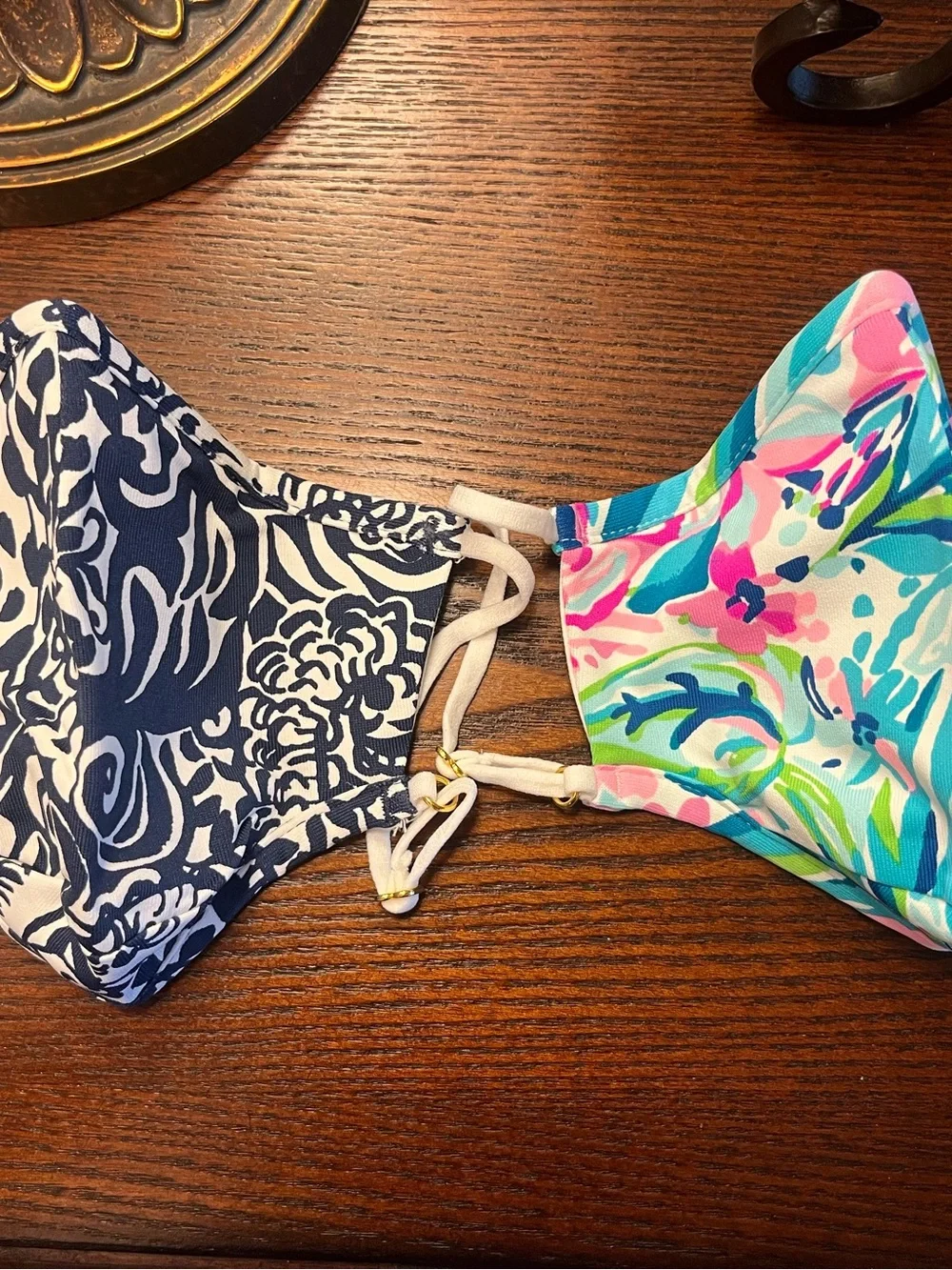 Lilly Pulitzer Brand New Set of 2 Face Masks